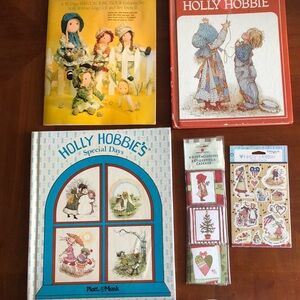 Holly Hobbie Books and Sticker Set
